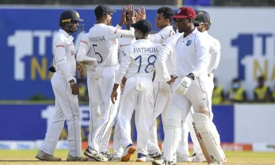 দ্বিতীয় দিন শেষে এগিয়ে রয়েছে স্বাগতিক শ্রীলঙ্কা