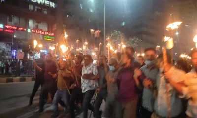 বিএনপির মশাল মিছিল