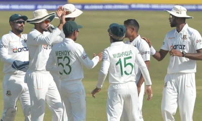 টাইগার বোলারদের তোপে ব্যাকফুটে পাকিস্তান