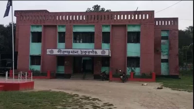 পীরগঞ্জ থানা। ছবি: সংগৃহীত