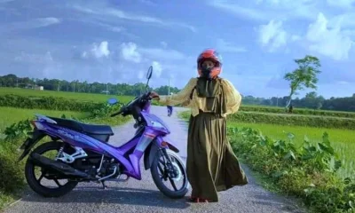 নোয়াখালী বিজ্ঞান ও প্রযুক্তি বিশ্ববিদ্যালয়ে লেডি বাইকার খ্যাত অর্থনীতি বিভাগের শিক্ষার্থী নাদিয়া রহমান স্মরণ। 