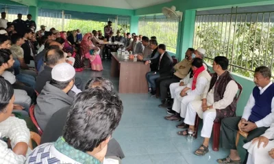 শরীয়তপুরের নড়িয়ায় উপজেলা আওয়ামী লীগ ও সহযোগী সংগঠনের যৌথসভায় সভায় পানিসম্পদ উপমন্ত্রী এ কে এম এনামুল হক শামীম। 