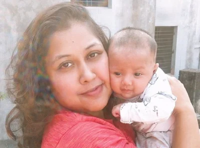 মেয়ে জেইডেন দাসের সঙ্গে ইমো সিলভিয়া ড্যানী