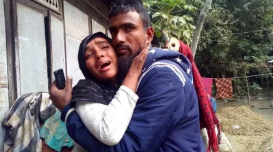নিখোঁজ ও মৃতদের স্বজনদের আহাজারি