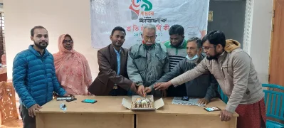 মাদারীপুরে ইত্তেফাকের ৬৯তম প্রতিষ্ঠা বার্ষিকী উদযাপন