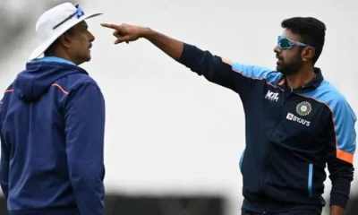 রবি শাস্ত্রী ও রবিচন্দ্রন অশ্বিন