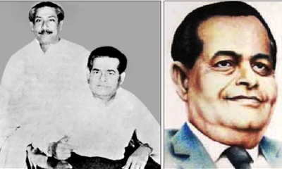 বঙ্গবন্ধু শেখ মুজিবুর রহমানের সঙ্গে তফাজ্জল হোসেন মানিক মিয়া