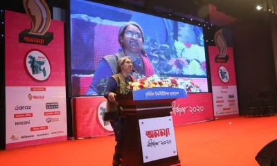 অনন্যা শীর্ষদশ সম্মাননা অনুষ্ঠানে বক্তব্য রাখছেন শিক্ষামন্ত্রী ডা. দীপু মনি। ছবি: আব্দুল গনি