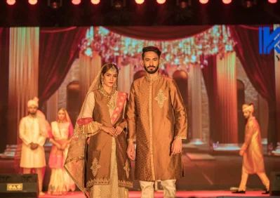 এই ফ্যাশন শো এর অন্যতম আকর্ষণ ছিল এক্সক্লুসিভ ব্রাইডাল কালেকশন