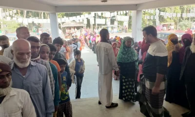 উপমন্ত্রীর রত্নগর্ভা মায়ের নামে প্রতিষ্ঠিত বেগম আশ্রাফুন্নেছা ফাউন্ডেশন ও আওয়ামী লীগের উদ্যোগে শরীয়তপুরের নড়িয়ার ২ ইউনিয়নের দেড় হাজার অসহায়দের মাঝে কম্বল বিতরণের একাংশ। 