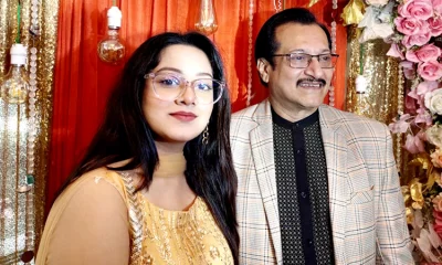 দিঘী ও তার বাবা সুব্রত। ছবি: সংগৃহীত