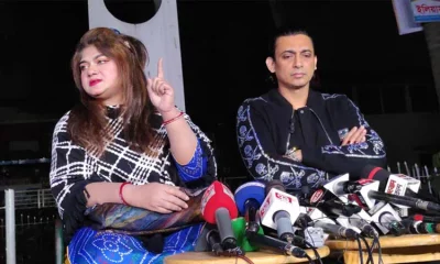 মুনমুন ও জায়েদ খান। ছবি: সংগৃহীত