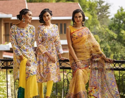 প্রজাপতি মোটিফ হাইলাইট করে টিউনিক, কামিজ ও জাম্পস্যুটের একটি বিশেষ ক্যাপসুল ডিজাইন করেছে লা রিভ