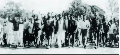 বীর মুক্তিযোদ্ধা অধ্যক্ষ মো. মতিউর রহমানের নেতৃত্বে ১৯৭১ সালের ১০ ডিসেম্বর বিজয় মিছিল 