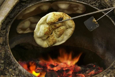 রুটি বা কাবাব যেমন তন্দুরে সেঁকে নানা ধরনের কবাব থেকে রুটি বানানো হয়ে থাকে