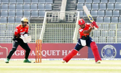 কুমিল্লা ভিক্টোরিয়ান্স বনাম ফরচুন বরিশাল ম্যাচের একটি দৃশ্য