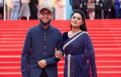 মোস্তফা সরয়ার ফারুকী ও নুসরাত ইমরোজ তিশা। ছবি: সংগৃহীত