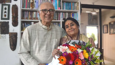 রামেন্দু মজুমদার-ফেরদৌসী মজুমদার। ছবি: সংগৃহীত