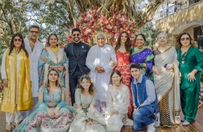 ফারহান আখতার ও শিবানী দন্ডেকরের বিয়ে। ছবি: সংগৃহীত