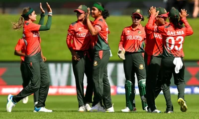 বাংলাদেশ দলের বোলিং ইউনিট দুর্দান্ত ছিল। ছবি: আইসিসি/গেট্টি ইমেজ