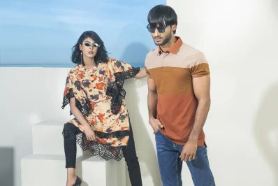  ফ্ল্যাট-ফ্রন্ট ডেনিম ও নিটের পোশাক নিয়েও থাকছে বৈচিত্র্যময় বেশকিছু ডিজাইন