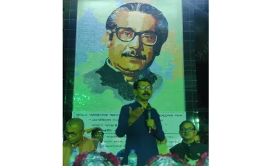 শরীয়তপুরে আয়োজিত এক অনুষ্ঠানে বক্তব্য রাখছেন শরীয়তপুর- ১ আসনের সংসদ সদস্য ও বাংলাদেশ আওয়ামী লীগের কেন্দ্রীয় কমিটির সদস্য মো. ইকবাল হোসেন অপু। ছবি- ইত্তেফাক