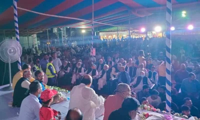 বঙ্গবন্ধু শেখ মুজিবুর রহমানের ১০১তম জন্মবার্ষিকী উপলক্ষে &lsquo;বঙ্গবন্ধু মেলা&rsquo;র উদ্বোধনী অনুষ্ঠানে ১০১ মুক্তিযোদ্ধা। ছবি- ইত্তেফাক