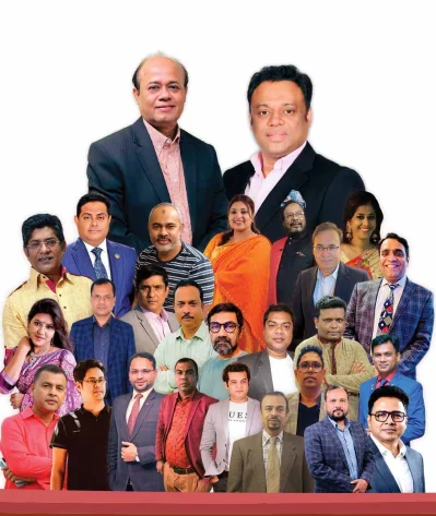 মনোয়ার পাঠান ও সাজু মুনতাসির প্যানেল। ছবি: সংগৃহীত