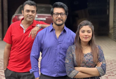 মামুনুন ইমন, সমাপ্তি মাসুক ও ললনা নূর। ছবি: সংগৃহীত