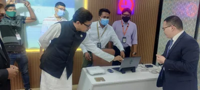বুয়েট-হুয়াওয়ে আইসিটি একাডেমির উদ্বোধন করেন আইসিটি প্রতিমন্ত্রী জুনাইদ আহমেদ পলক।