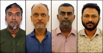 র&zwj;্যাবের হাতে গ্রেফতারকৃত টিপু হত্যাকাণ্ডের সঙ্গে জড়িত চার জন। ছবি- সংগৃহীত