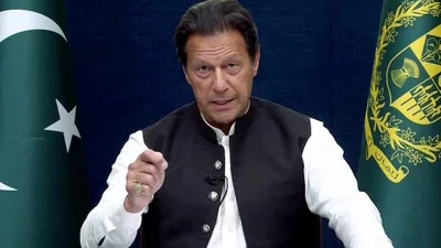 ইমরান খান। 