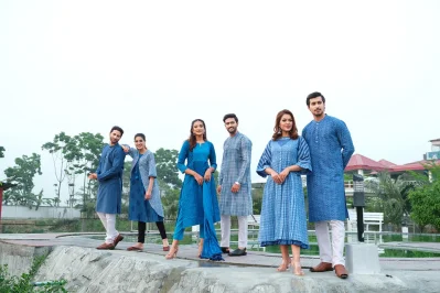 ঈদ ও বৈশাখে পোশাক ডিজাইনের ক্ষেত্রে অঞ্জন&rsquo;স -এ হালকা ও আরামদায়ক রং বেশি প্রাধান্য পেয়েছে 