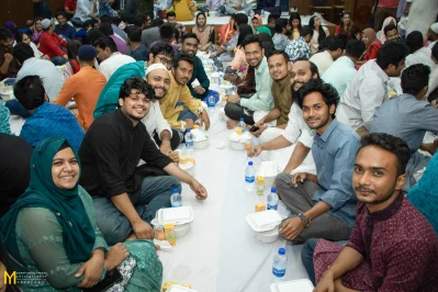 স্ট্যামফোর্ড বিশ্ববিদ্যালয়ের সাংবাদিকতা বিভাগের ১৭তম প্রতিষ্ঠা বার্ষিকী উপলক্ষে আয়োজিত ইফতার। 