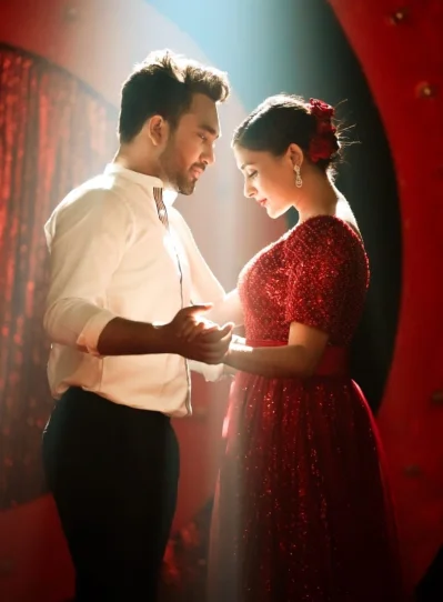 মেহজাবীন চৌধুরী ও ফারহান আহমেদ জোভান। ছবি: সংগৃহীত