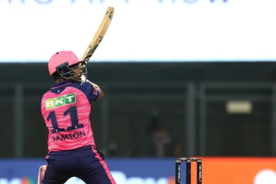 ফ্রাঞ্জাইজির আস্থার প্রতিদান দিচ্ছেন রাজস্থান রয়্যালসের অধিনায়ক সঞ্জু স্যামসন। ছবি: বিসিসিআই