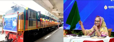 গণভবন থেকে ভিডিও কনফারেন্সে প্রধানমন্ত্রী শেখ হাসিনা