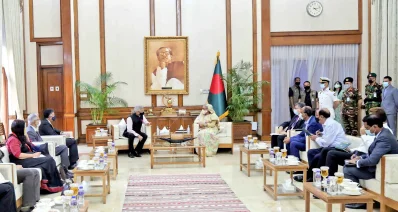 প্রধানমন্ত্রীর সঙ্গে জয়শঙ্করের সাক্ষাৎ। ছবি: ফোকাস বাংলা