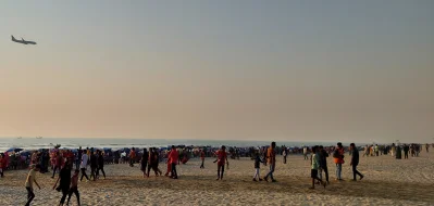 কক্সাবাজার সমুদ্র সৈকত।