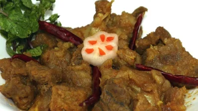শুকনা মরিচে ভুনা মাংস&nbsp;