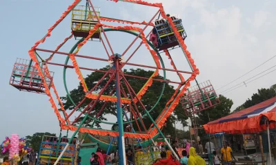 মাটির টানে বাড়ি ফেরাদের পদাচারনায় বিনোদনকেন্দ্র গুলি বিকাল হতেই ভরে উঠে