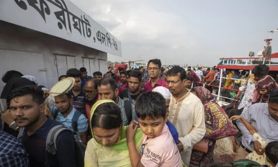 শিমুলিয়া ফেরিঘাট এলাকা। 