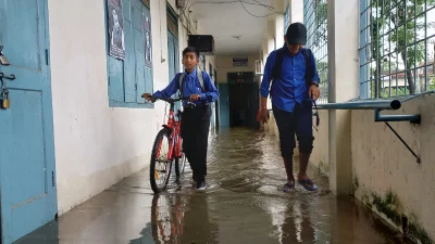 সরকারি টেকনিক্যাল স্কুল অ্যান্ড কলেজে হাটুপানি, ক্লাস বন্ধ।