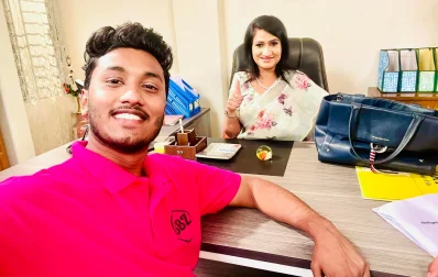 মুনিরা মিঠু ও আরফিন জুনায়েদ। ছবি: সংগৃহীত