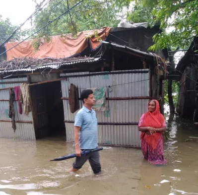 পৌর সভার বাগবাড়ি। ছবি: আব্দুল বাতেন ফয়সল
