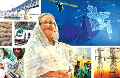 শেখ হাসিনা।