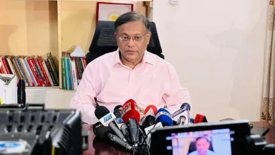 তথ্যমন্ত্রী ড. হাছান মাহমুদ। ফাইল ছবি