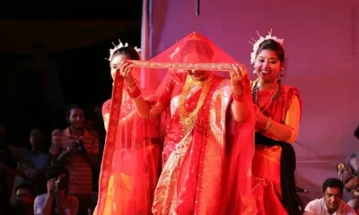 যাত্রাপালাটিতে মদন কুমারের অভিনয় করেন ফিল্ম অ্যান্ড মিডিয়া স্টাডিজ বিভাগের শিক্ষক অভিনেতা মনোজ প্রামাণিক