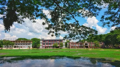 গাইবান্ধা সরকারি কলেজ বিশ্ববিদ্যালয় খেলার মাঠ। ছবি:আবুল হায়াত পুলক।
