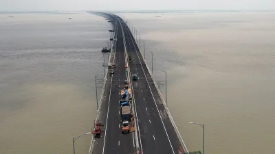 পদ্মা সেতু। ছবি: আব্দুল গনি